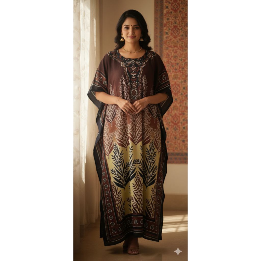 Kaftan india murah meriah, Daster india viral