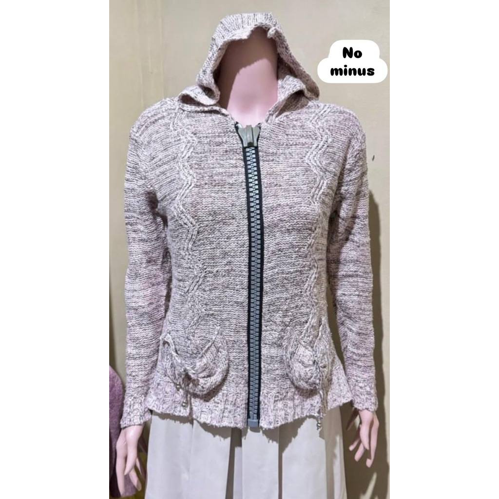 Preloved Jaket Ulzzang Y2K Vintage Ulzzang With Cupluk