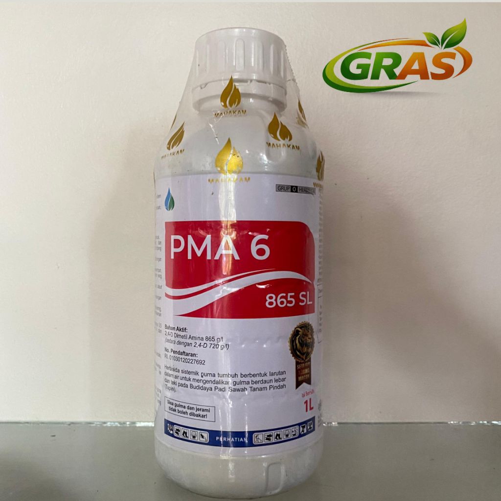 Herbisida PROMOMIN MAHAKAM 1 Liter herbisida daun lebar dimentil amina