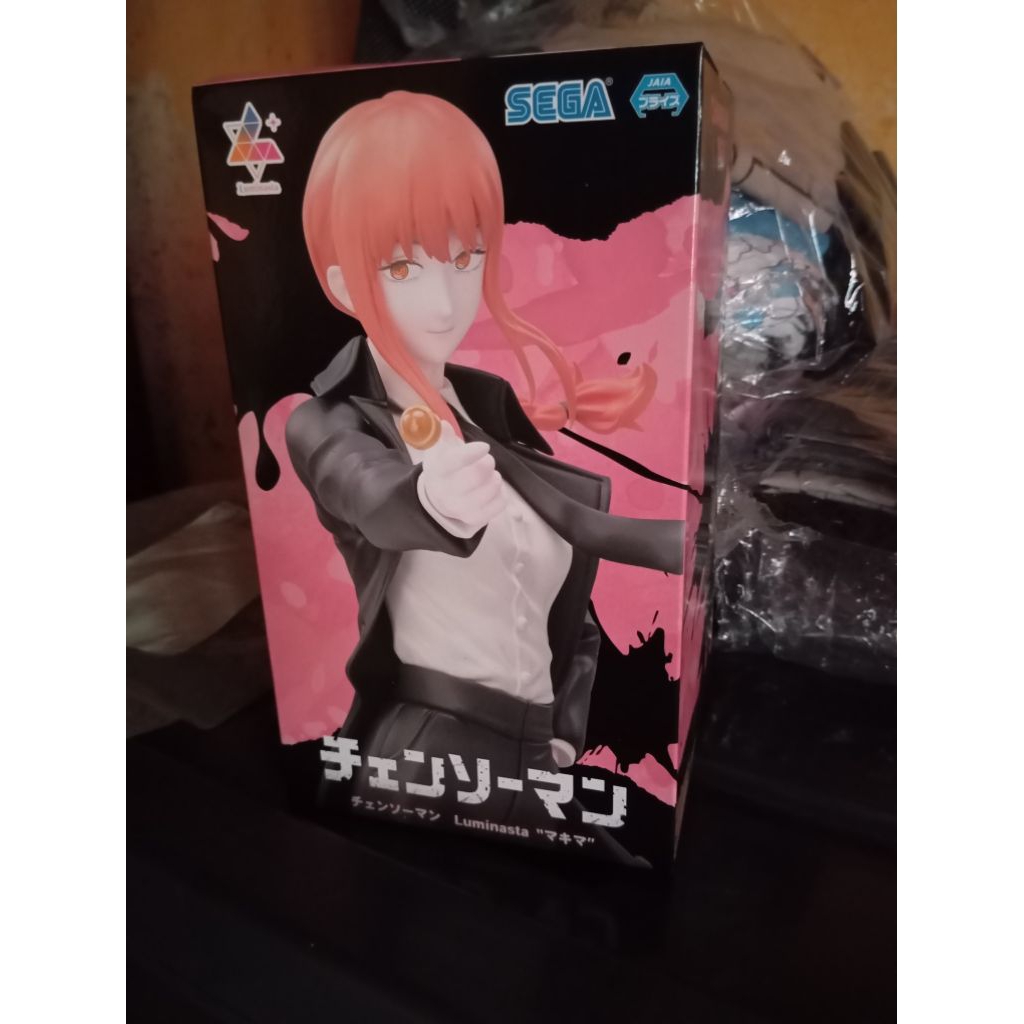 Original SEGA Luminasta Makima Chainsawman figure