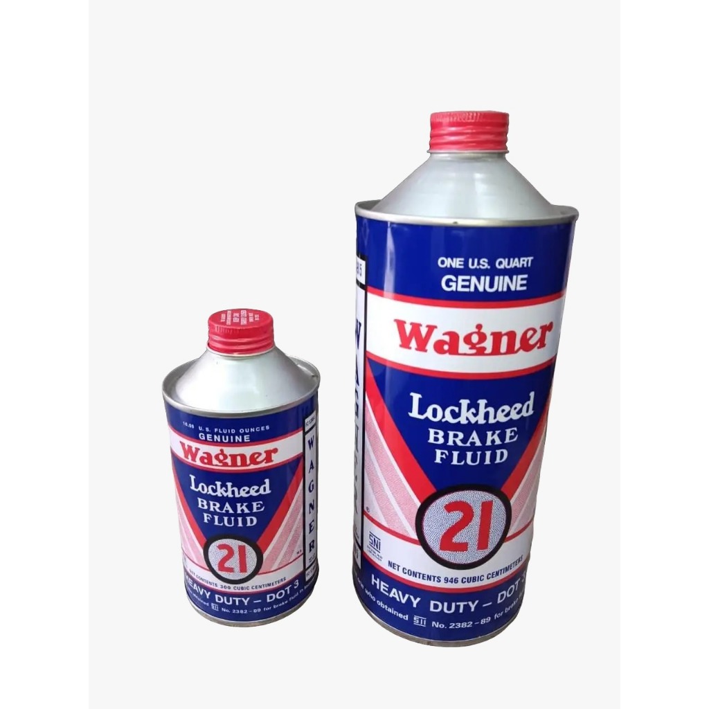 WAGNER BRAKE FLUID HEAVY DUTY DOT 3 / MINYAK REM WAGNER /946ML /300ML