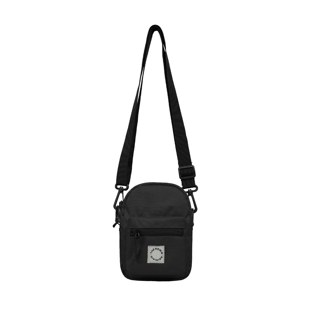 Rown Division Sling Bag || Opion Black Tas Selempang