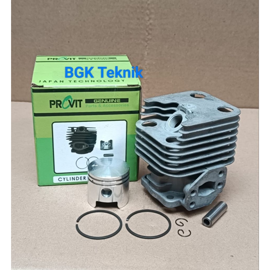 318/ 328 Cylinder Blok Mesin Potong Rumput 2 Tak