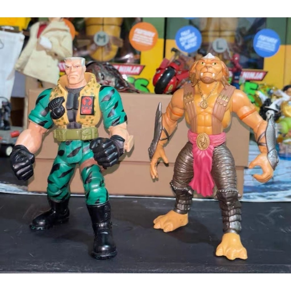 Figur set archer & chip small soldier vintage rare toys dijual set