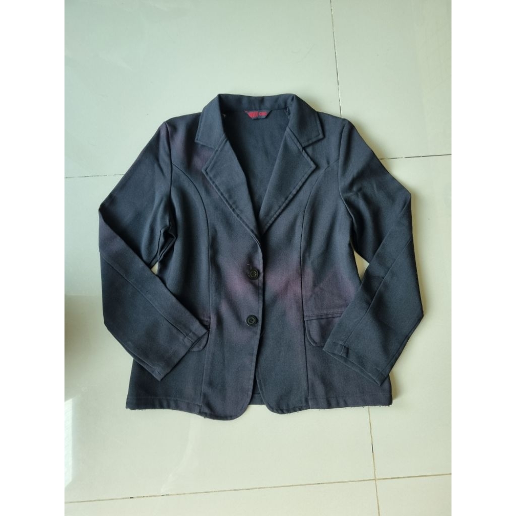 preloved blazer jas hitam