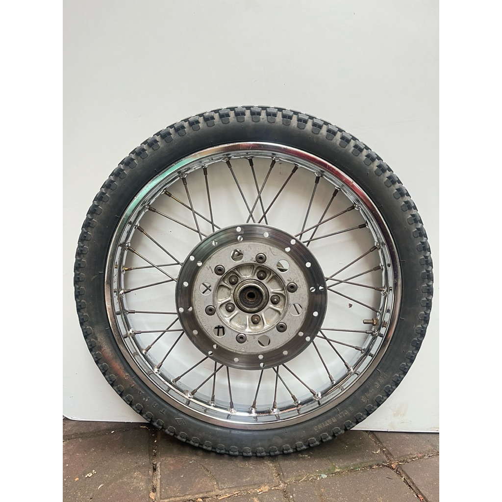[COD] ban set velg ring 18 tromol Suzuki thunder (depan)