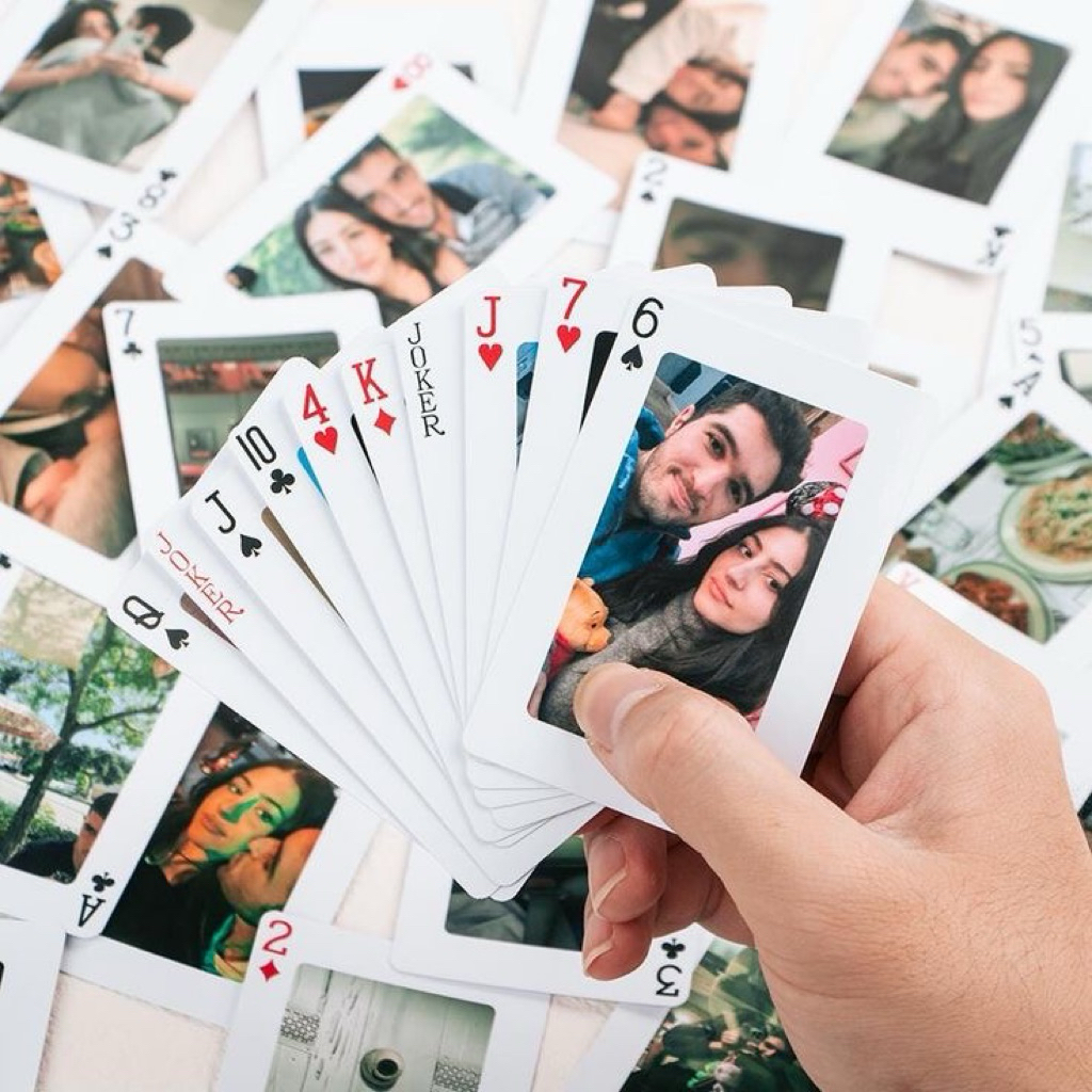 Playing card custom (kartu remi dan uno)