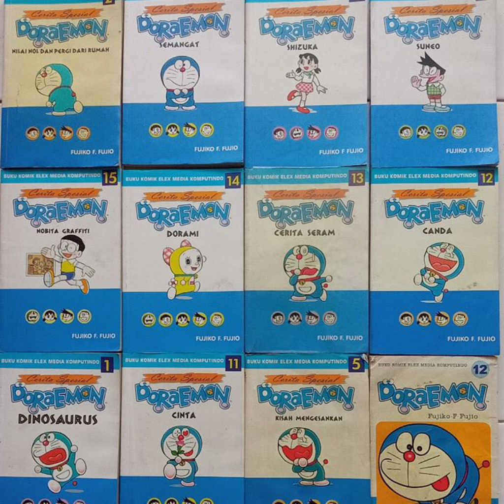komik Doraemon cabutan original