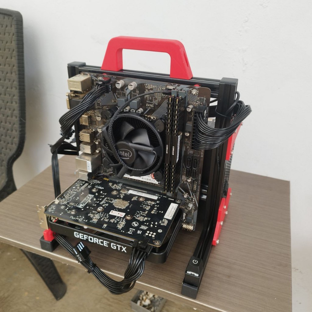 Casing PC Open Frame Gaming ATX mATX ITX