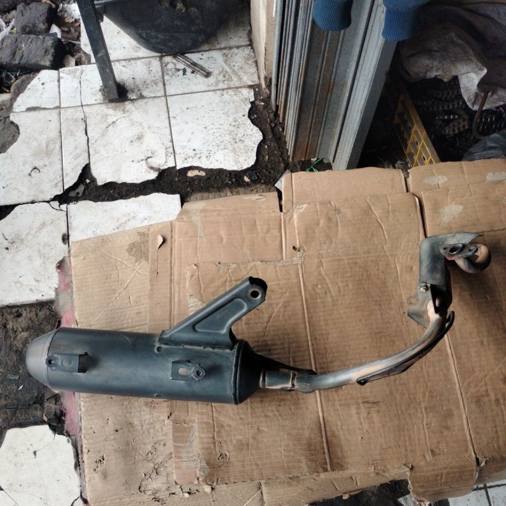 KNALPOT STANDAR SCOOPY/BEAT/GENIO 2021-2026 ORIGINAL COPOTAN.