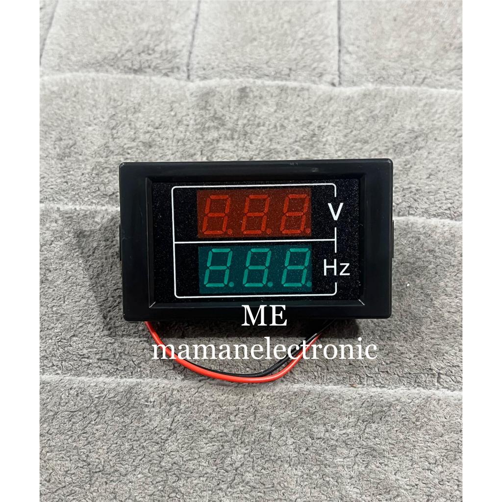 VOLTMETER AMPEREMETER DIGITAL DC VOLTMETER + HERTZ