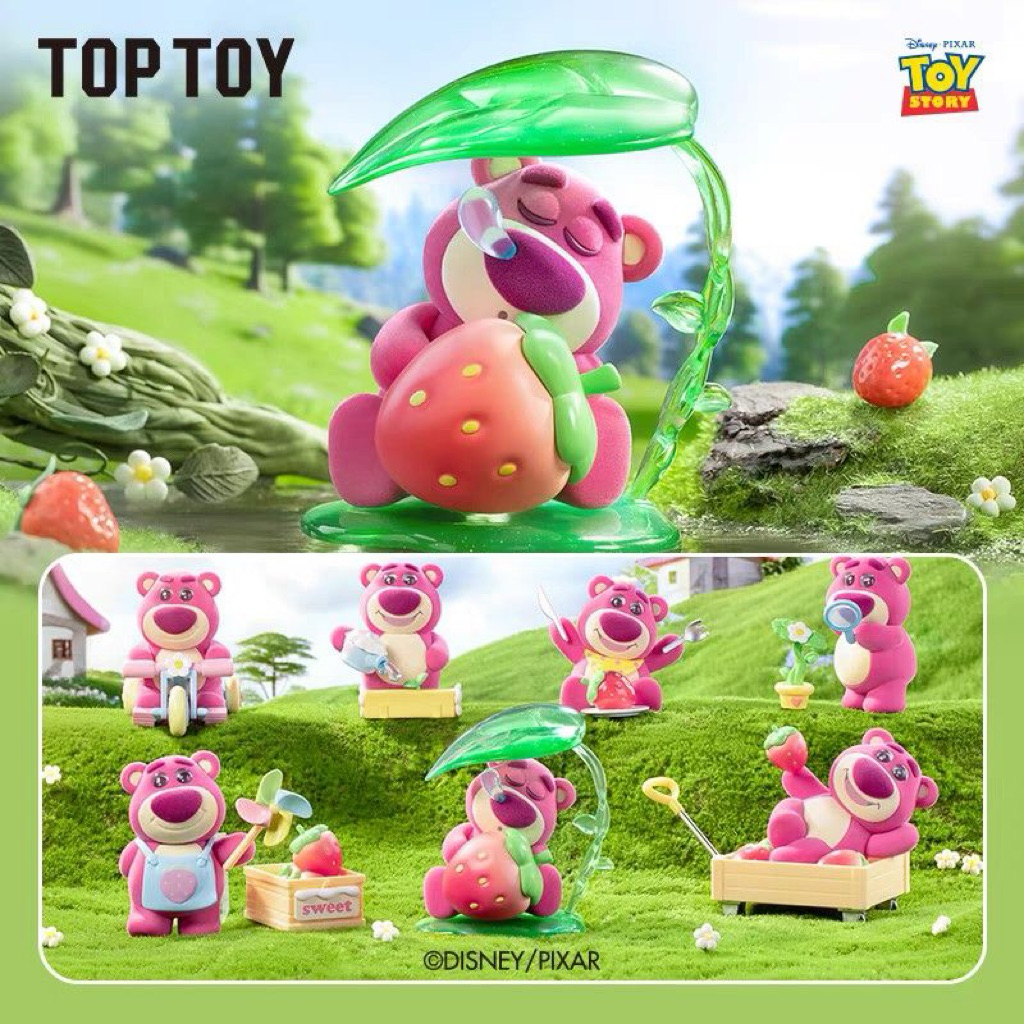 ien ien TOP TOY LOTSO Strawberry Orchard Series Blind Box Action Figure Selected Confirmed Design