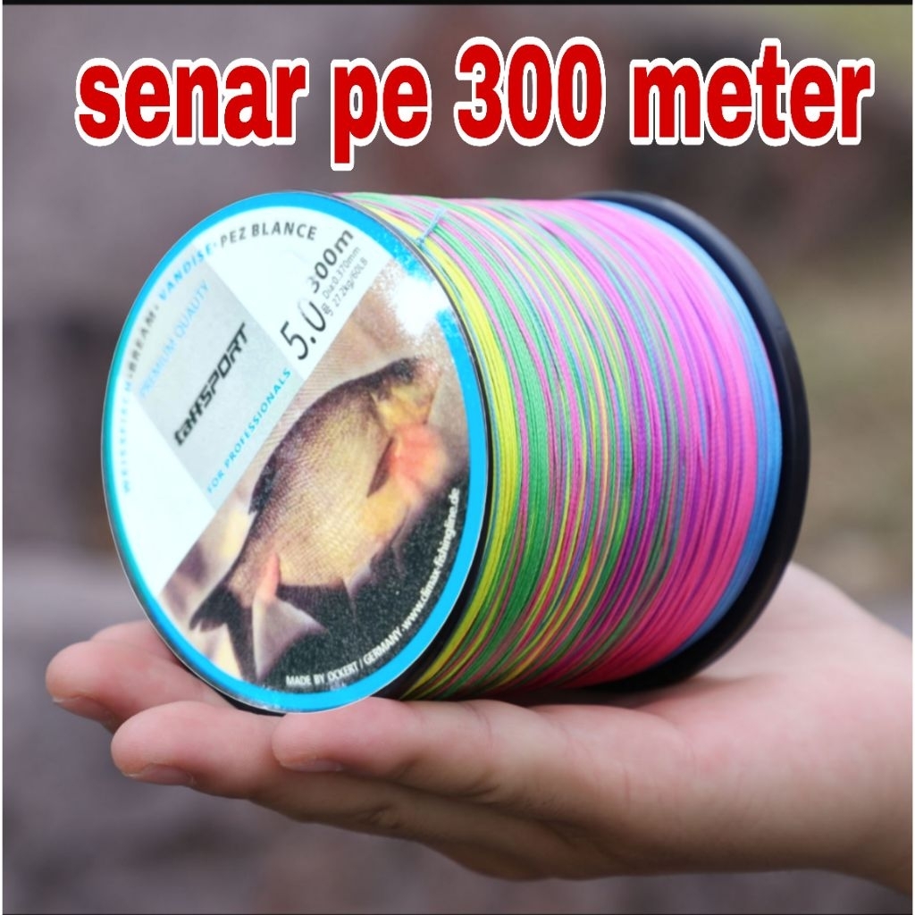 senar pe 300 meter kuat tidak mudah keriting senar pancing pe benang pe