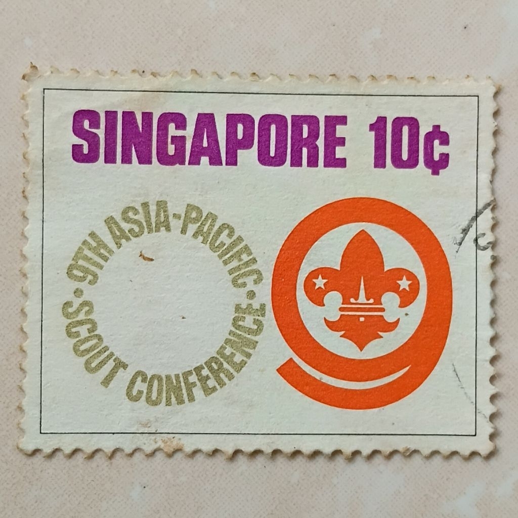 Perangko Prangko Kuno Singapore Singapura 1974 Seri 9th Asia-Pacific Scout Conference - YN3167