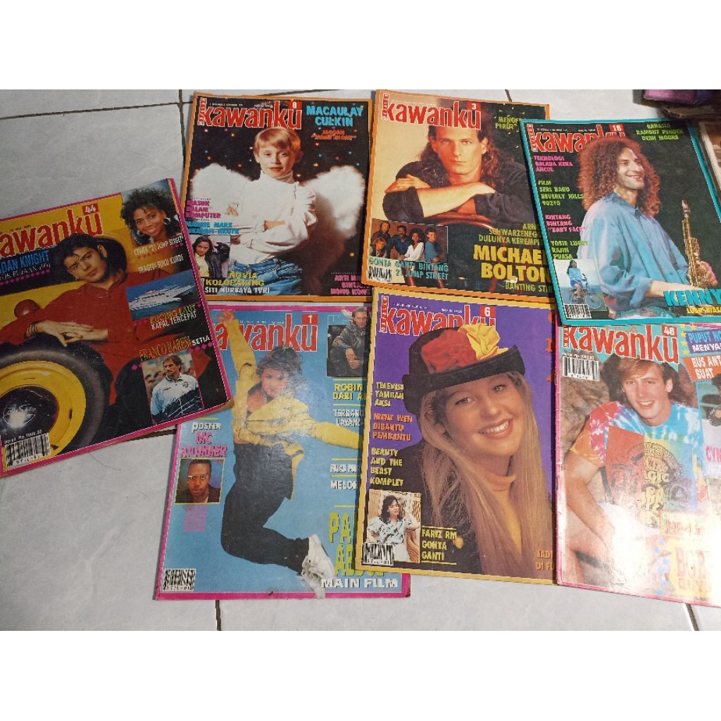 majalah kawanku tahun 1991