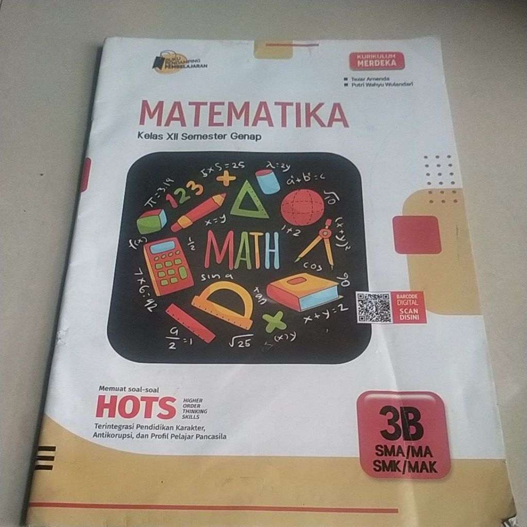 LKS MATEMATIKA 3B SMA/SMK KELAS XII KURIKULUM MERDEKA