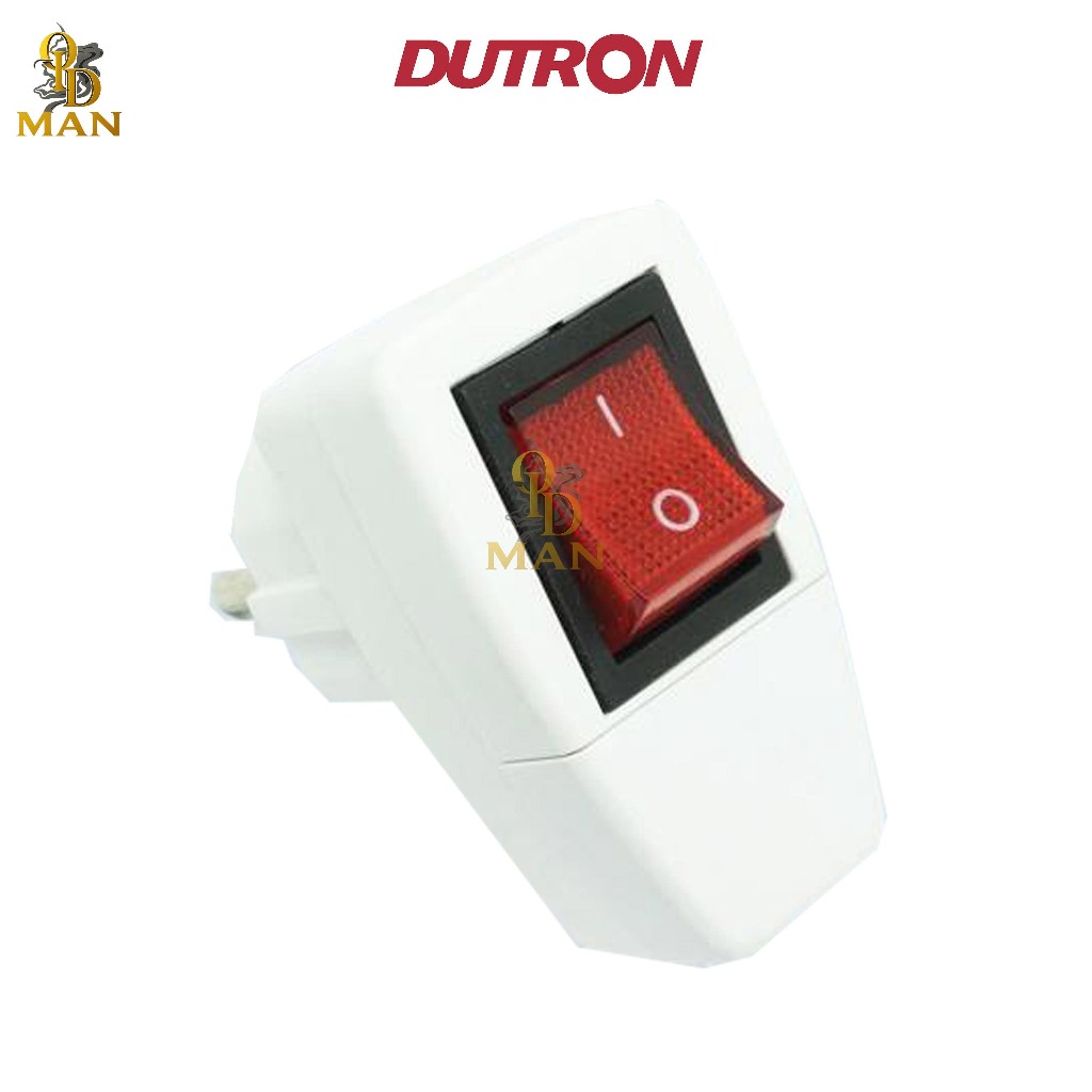 Dutron Steker Saklar Lampu Kuningan SNI