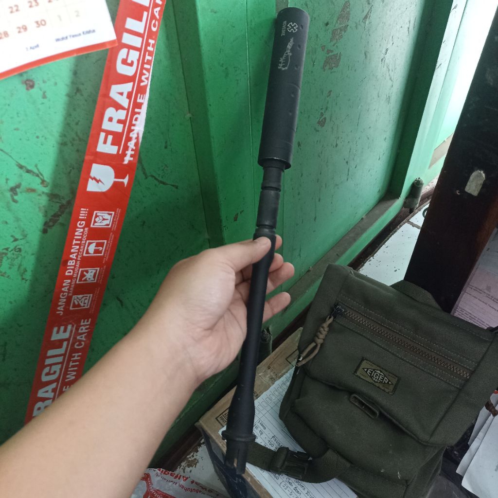 King Arms Outer Barrel M4 M4A1 CQB MK18 HK416 dan Silencer Silincer Suppressor ACM