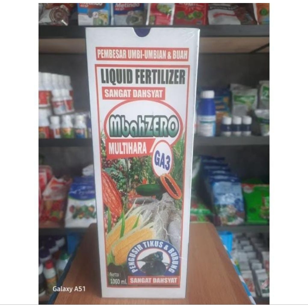 Mbah ZERO liquid fertilizer sengat dahsyat multihara GA3