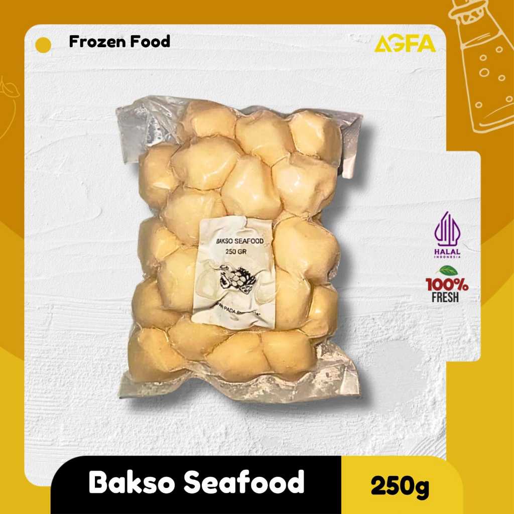 Fish Cake & Bakso Seafood Premium 250gr | Frozen Food Seafood / Aneka Olahan Seafood Frozen 250gr | 