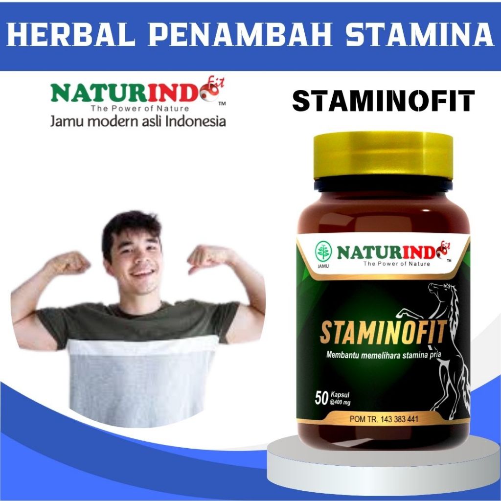 Obat Herbal Stamina Pria Staminofit Naturindo