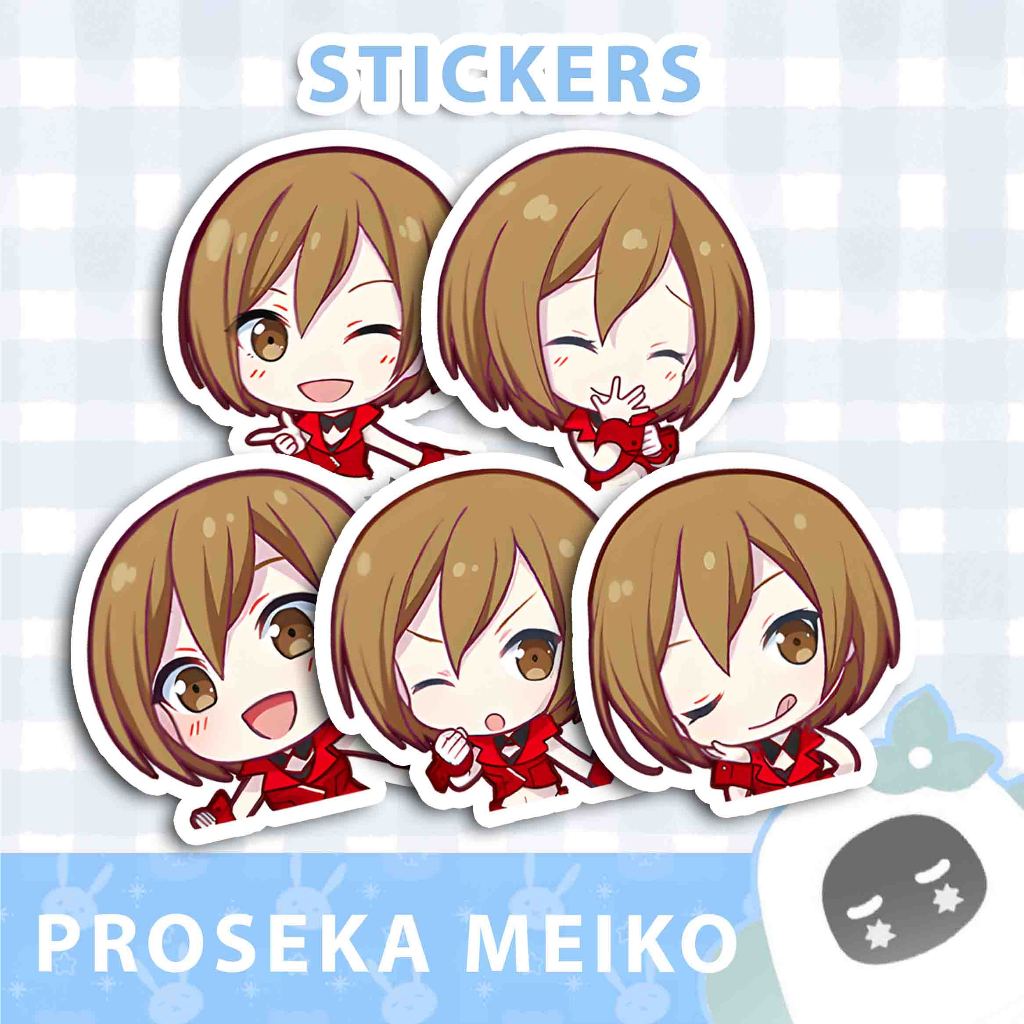 STICKER/STIKER DOFF CUTTING PROJECT SEKAI - MEIKO