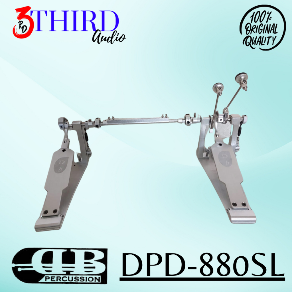 Double Pedal Drum Alloy Direct Drive DB Percussion DPD-880SL Pedal Drum DPD880SL