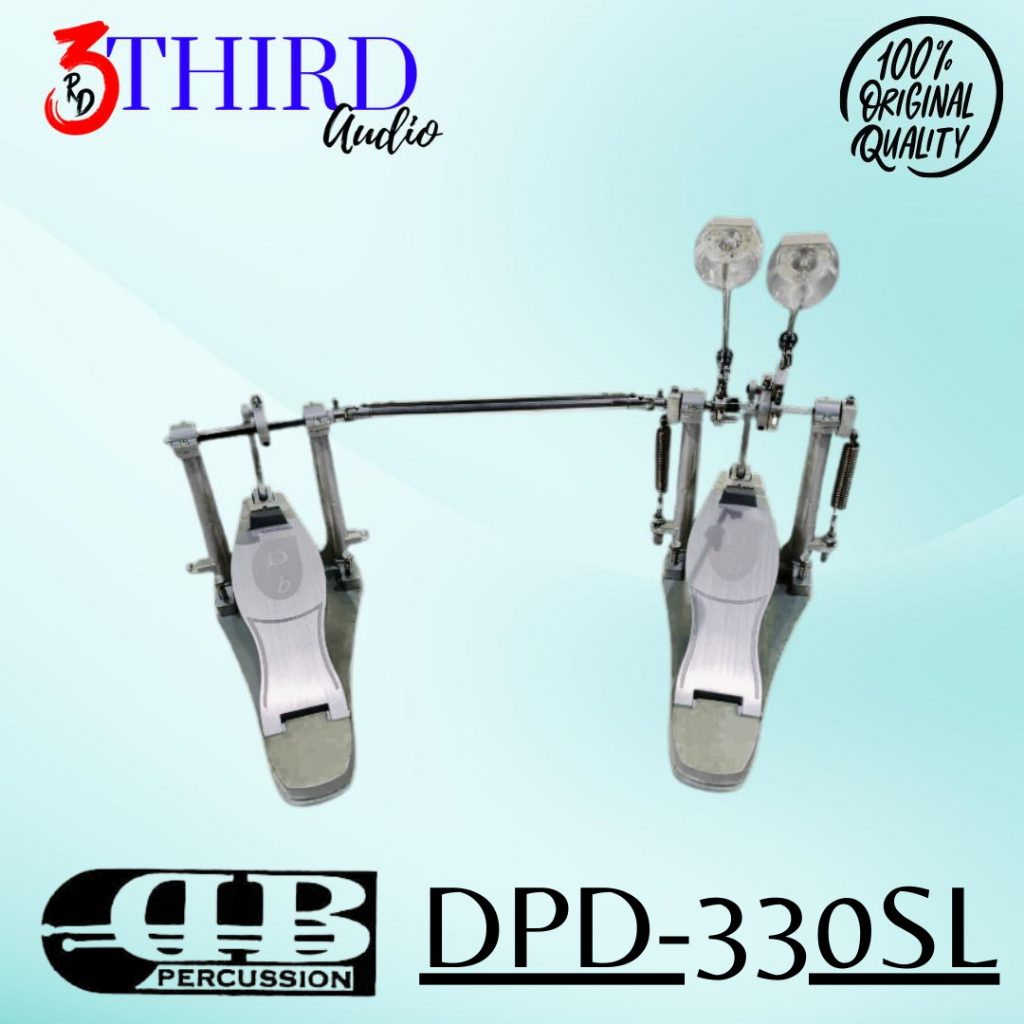 DB Percusion DPD-330SL Double Pedal Alloy Direct Drive Pedal Drum DPD3300SL Pedal Drum Double
