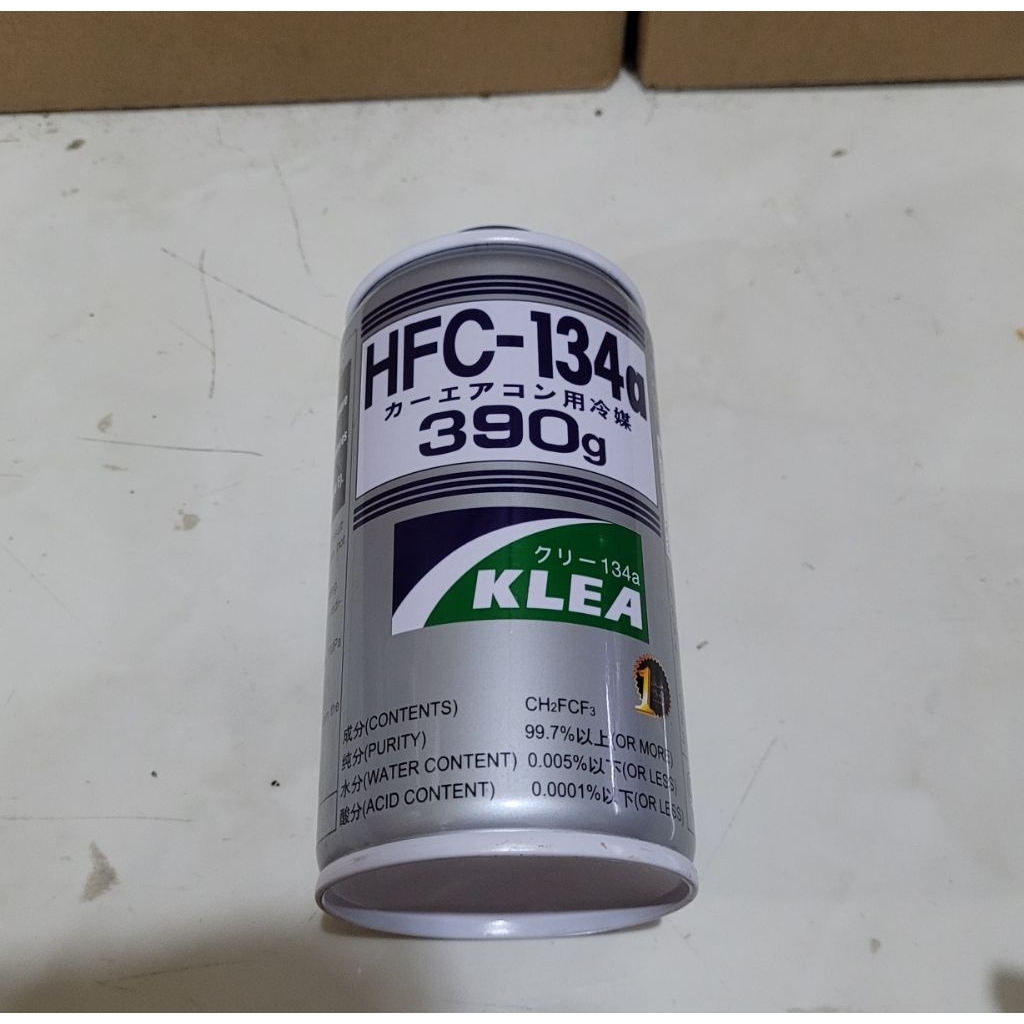Freon R134a Klea Gold . 390gr r134 . kaleng