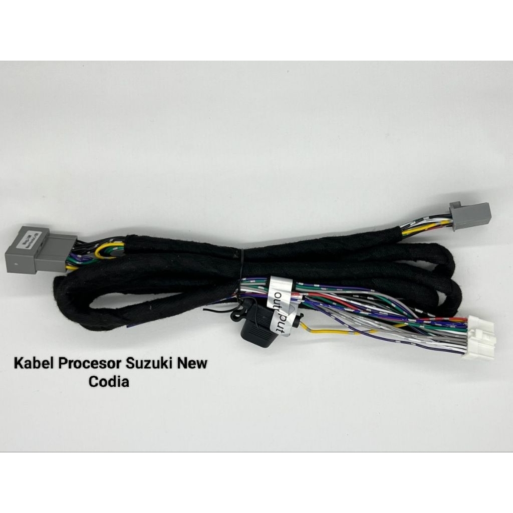 KABEL SOCKET DSP SUZUKI JIMNY 5 DOOR, SPRESO, VITARA 2023/2024 KE PROSESOR ZEVOX, LM, CODIA, IMPLUSE