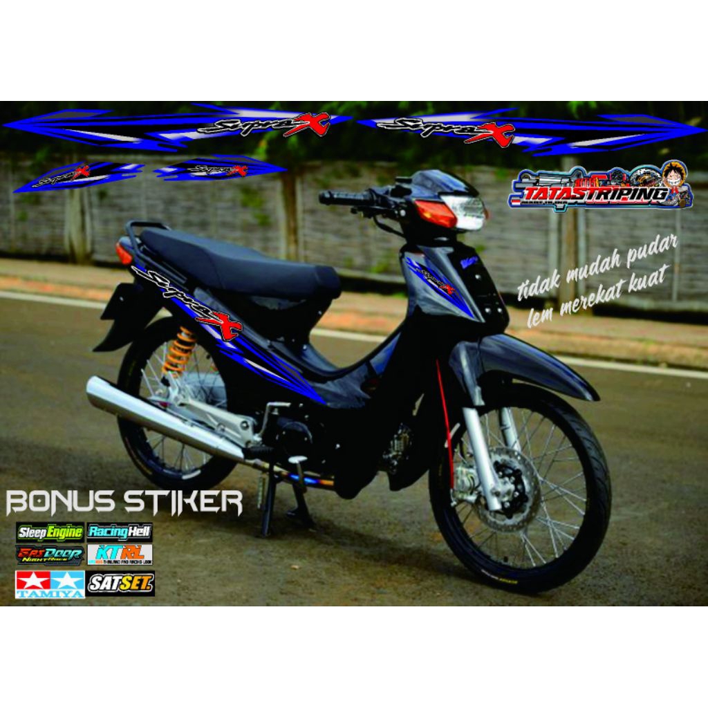 STRIPING SUPRA X LAMA DECAL SUPRA X 100