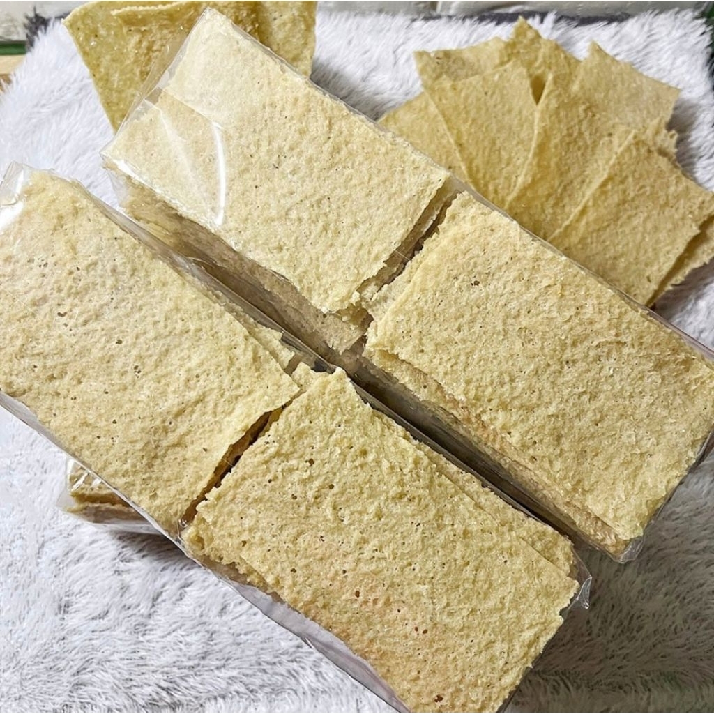 kerupuk puli gendar mentah rasa bawang gurih 1/2 & 1kg