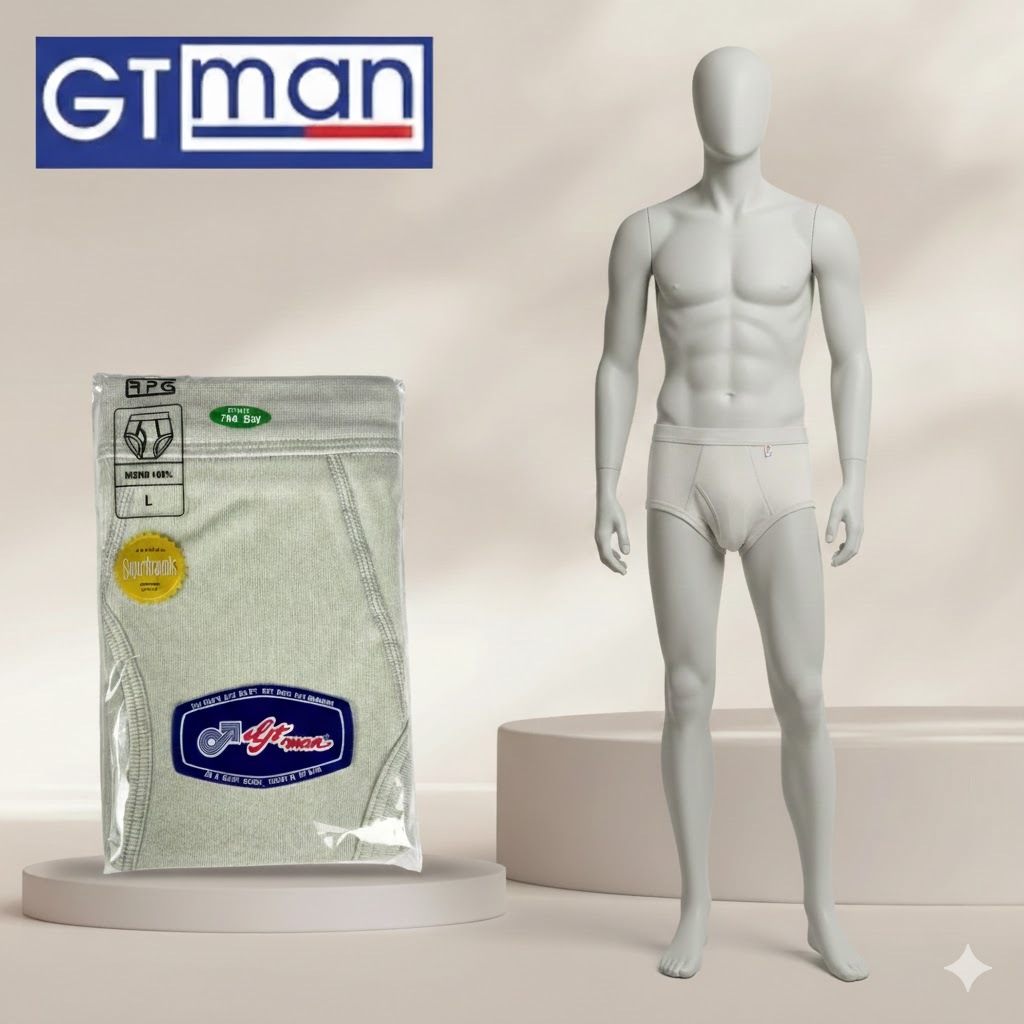 Celana Dalam Pria GT Man Isi 3 Pcs Tipe 704 BW | Celana dalam GT man 704 bw / CD Pria GT man 704bw /