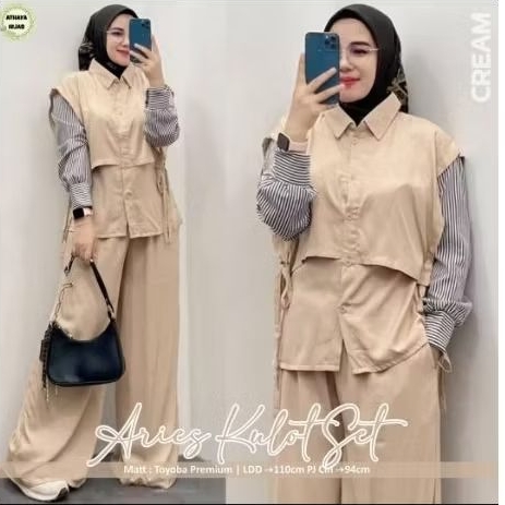 set rayon/set celana/oneset/set celana dan atasan