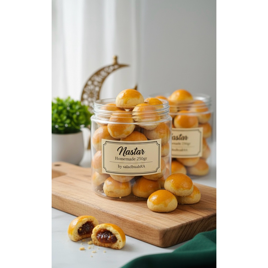 Nastar homemade//kukerNastar//toples tabung 500ml