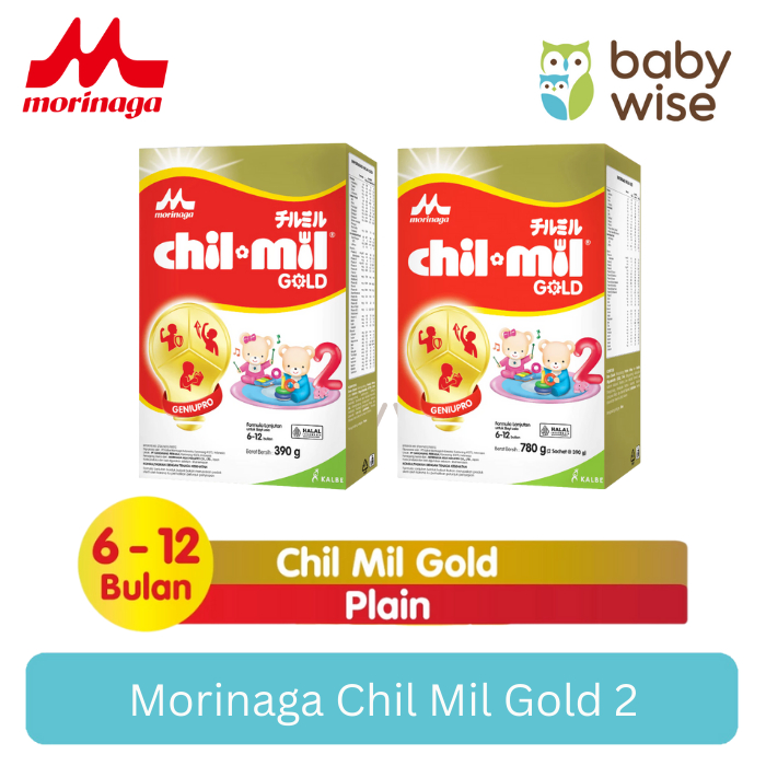 Morinaga Chil Mil Gold 2 Susu Formula 6-12 Bulan - Susu Bayi