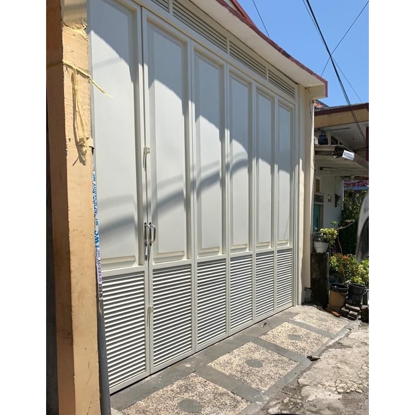 Pagar Rumah Plat Minimalis Modern Surabaya