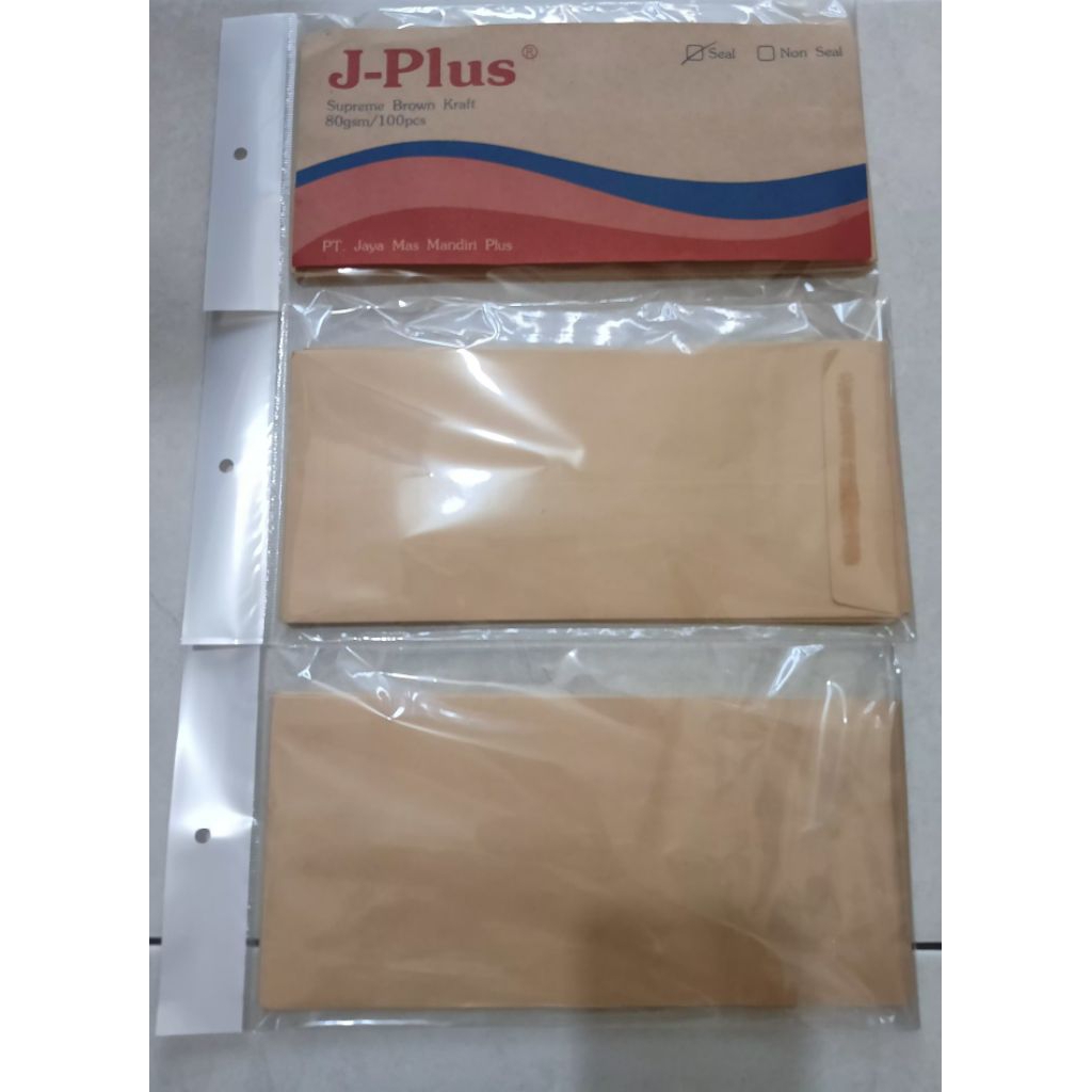 Amplop dinas kecil coklat lem