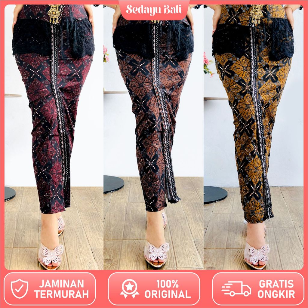 Kamen Bali Katun Premium Motif Klasik Eksklusif | Katun Wiron