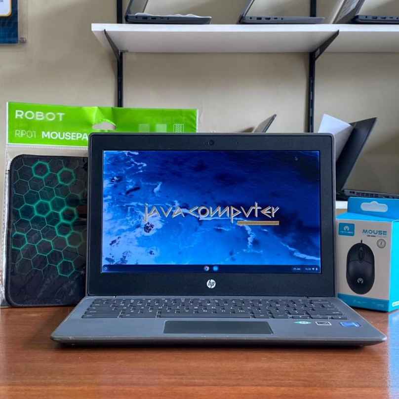 HP Chromebook 11 G8 Intel Celeron N4020 RAM 4GB DDR4 eMMC 32GB LED 11,6 Inch HD Second