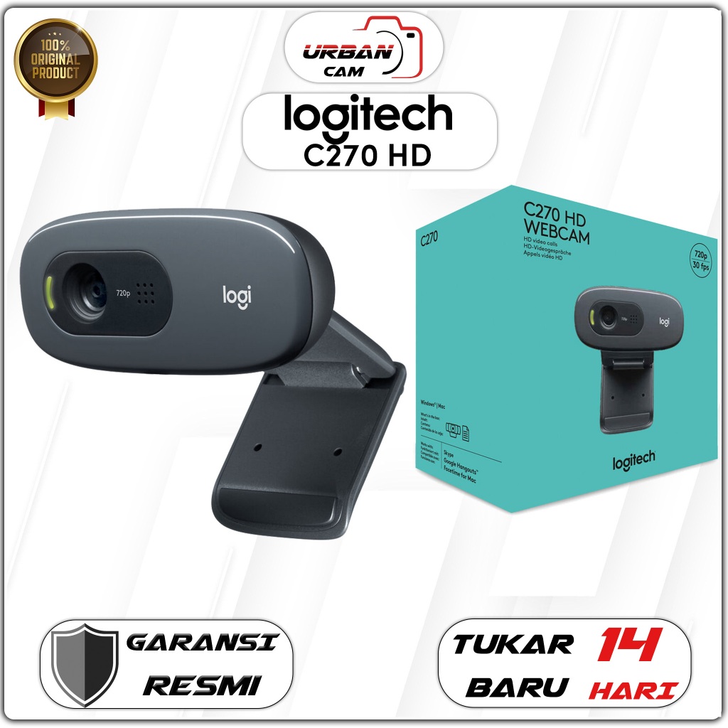Logitech C270 HD Webcam / Webcam Logitech C270 / Logitech C 270