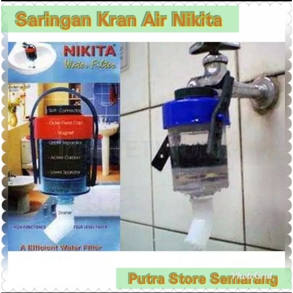 Saringan Kran air Nikita  Water Filter Kran penyaring kotoran air kran