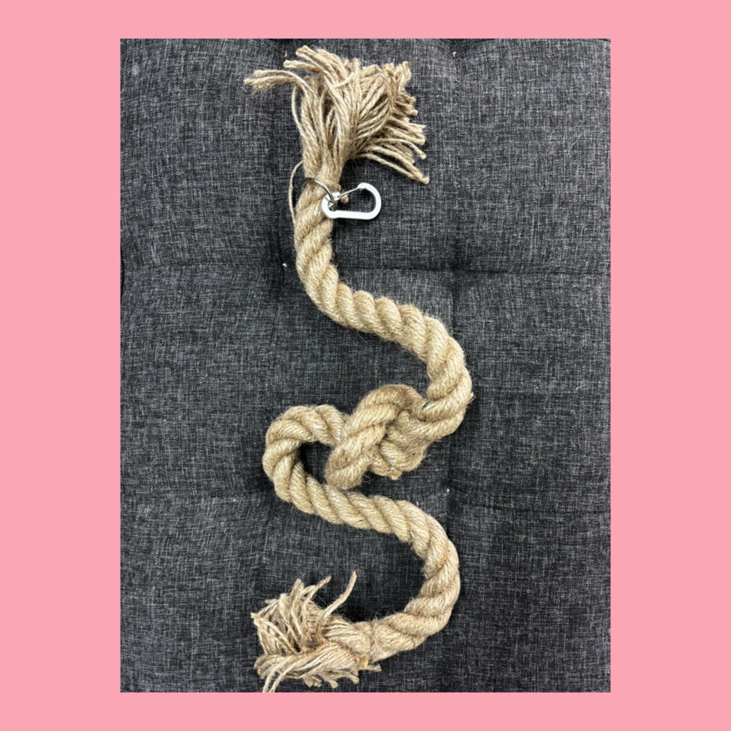 Mainan Parrot Toys Tali Burung Kakatua Nuri Bayan Macaw Afgrey