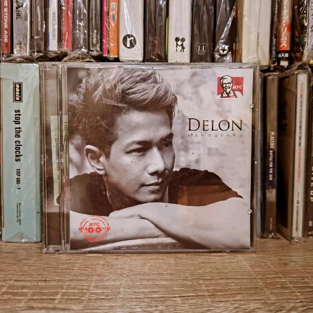 cd musik original Delon - rahasiaku