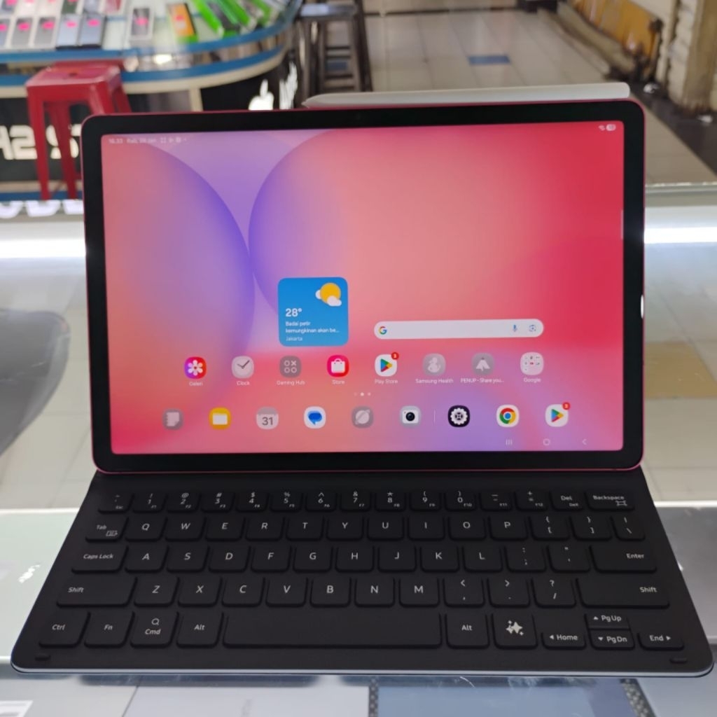 Samsung Tab S10 Lite 6/128 GB Second Fullset Original + Keyboard