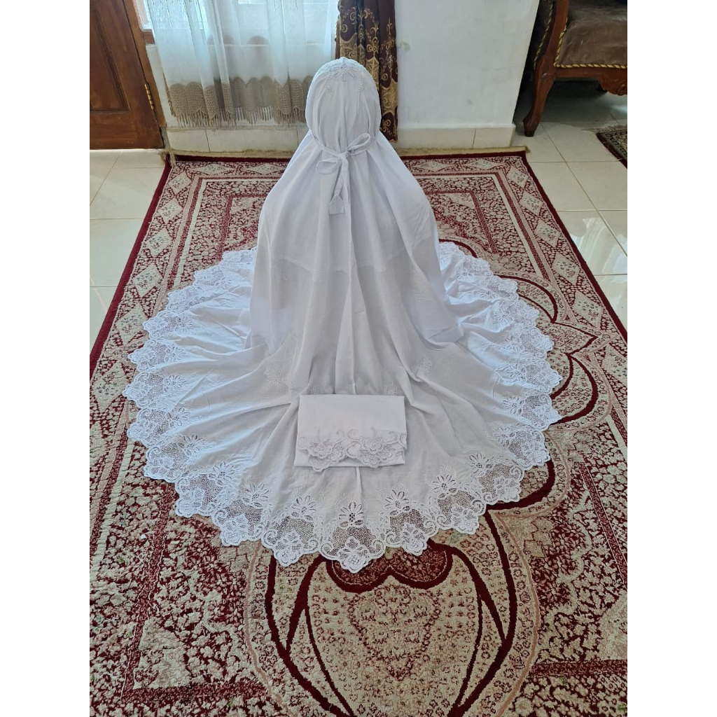 Mukena Katun Paris Kerancang Manual