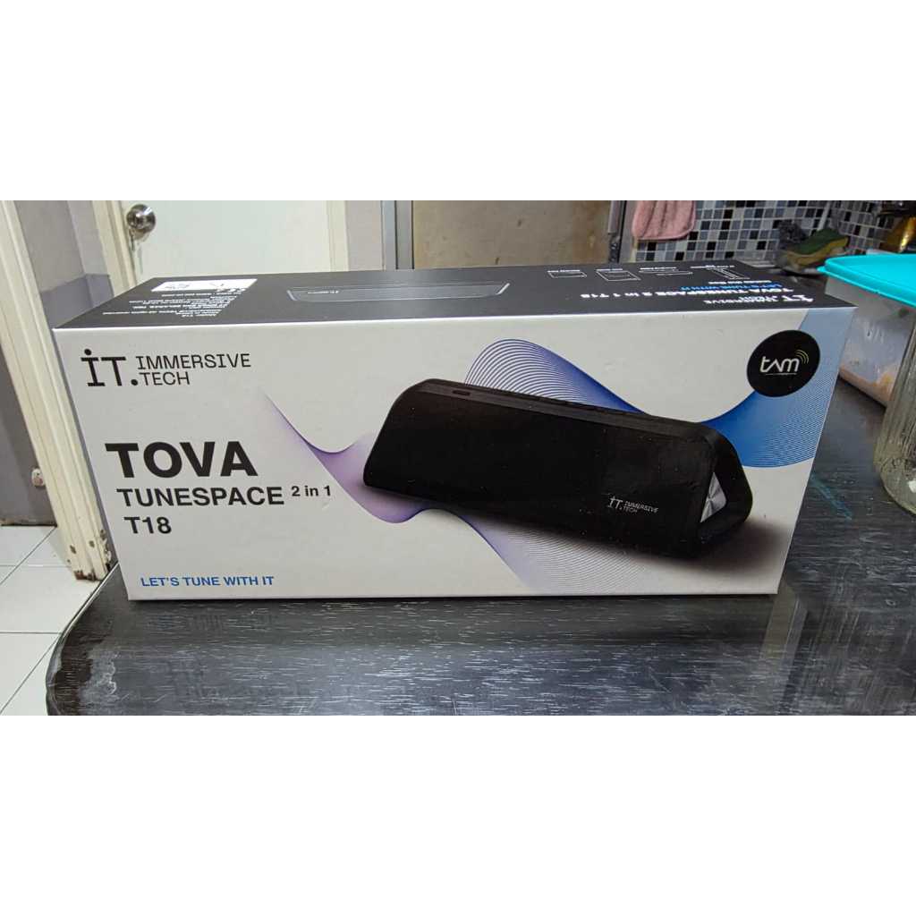 BNIB - TOVA TUNESPACE 2in1 T18