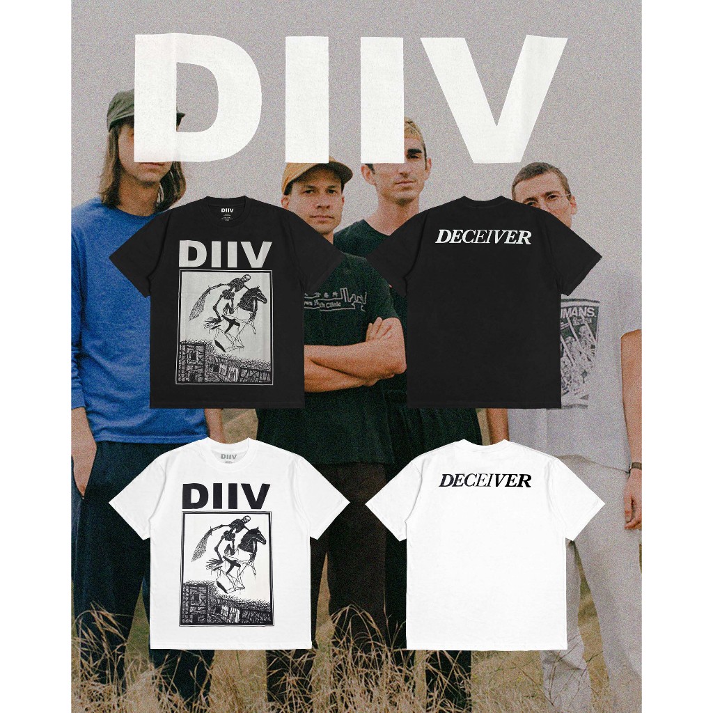 DIIV - Deceiver | Tshirt (Free Poster + Sticker)