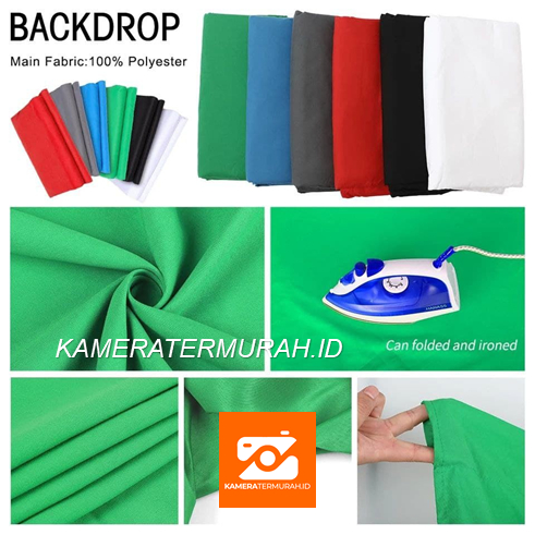 Kain Backdrop Cotton Muslin 200x300 Cm