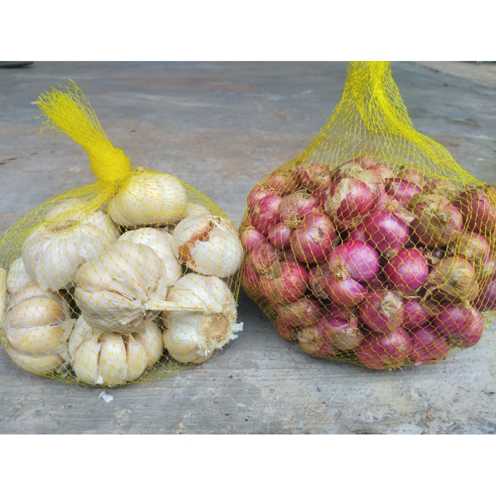 Bawang merah mix putih 1kg